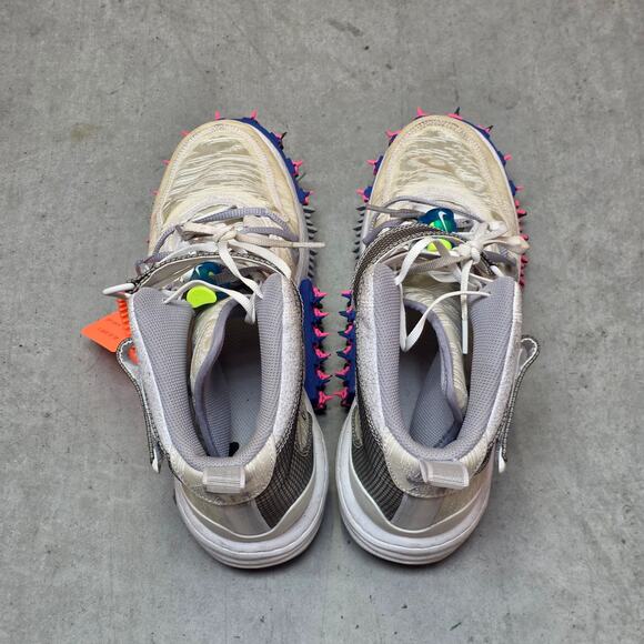 Off White Nike Spiked Running Shoes US 11 White Track main image 8
